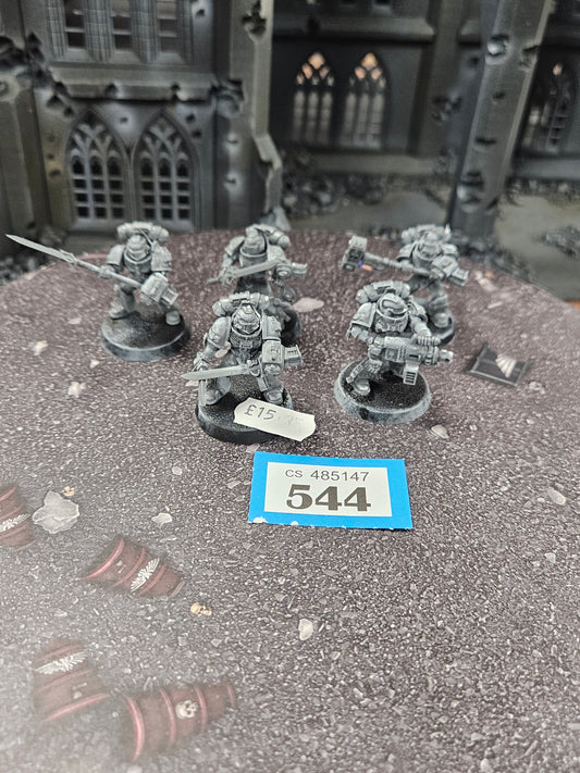 5x Strike Squad #544 Grey Knights Space Marines Warhammer 40k