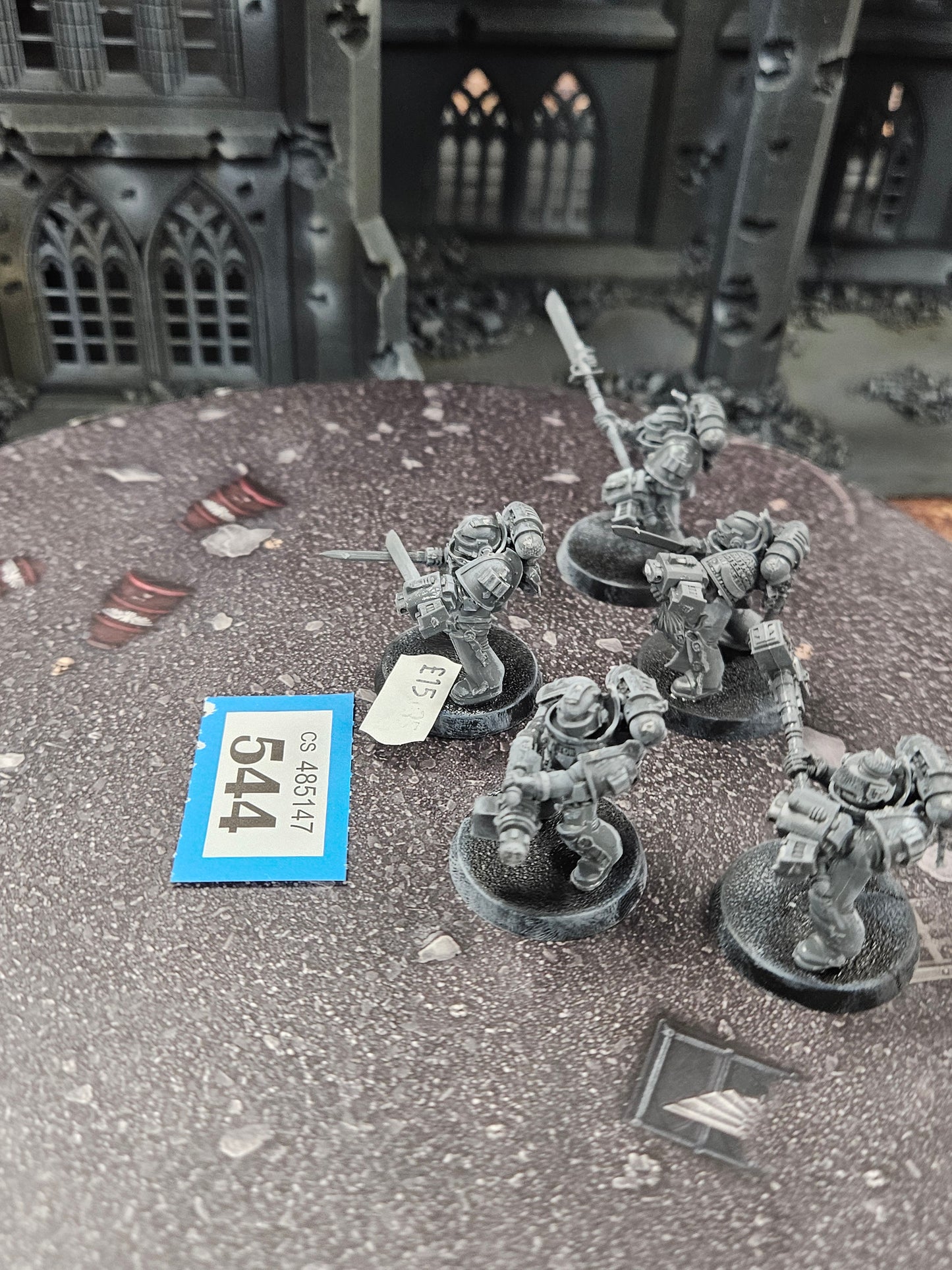 5x Strike Squad #544 Grey Knights Space Marines Warhammer 40k