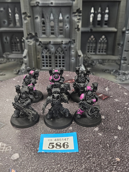6x Noise Marines #586 Emperor's Children Warhammer 40k