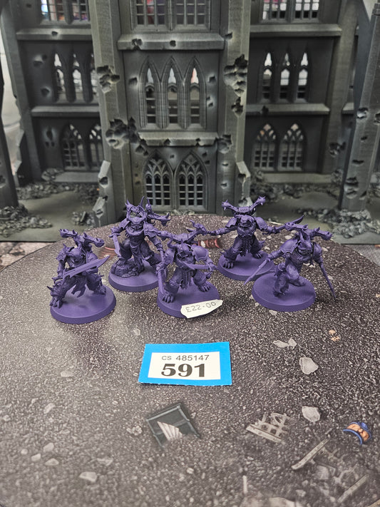 * 5x Possessed #591 Chaos Space Marines Warhammer 40k