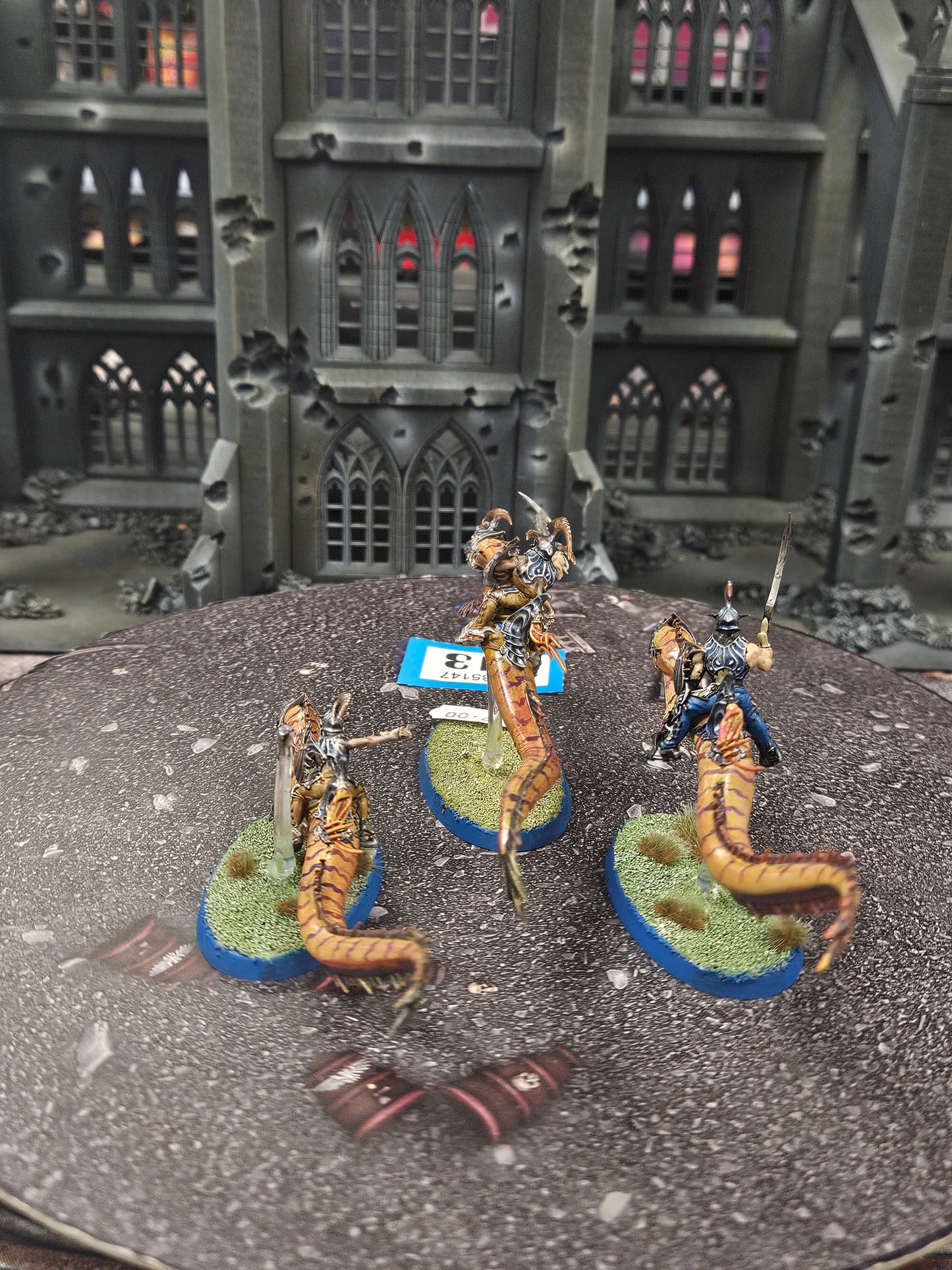 * 3x Akhelian Morrsarr Guard #613 Idoneth Deepkin AOS Warhammer 40k