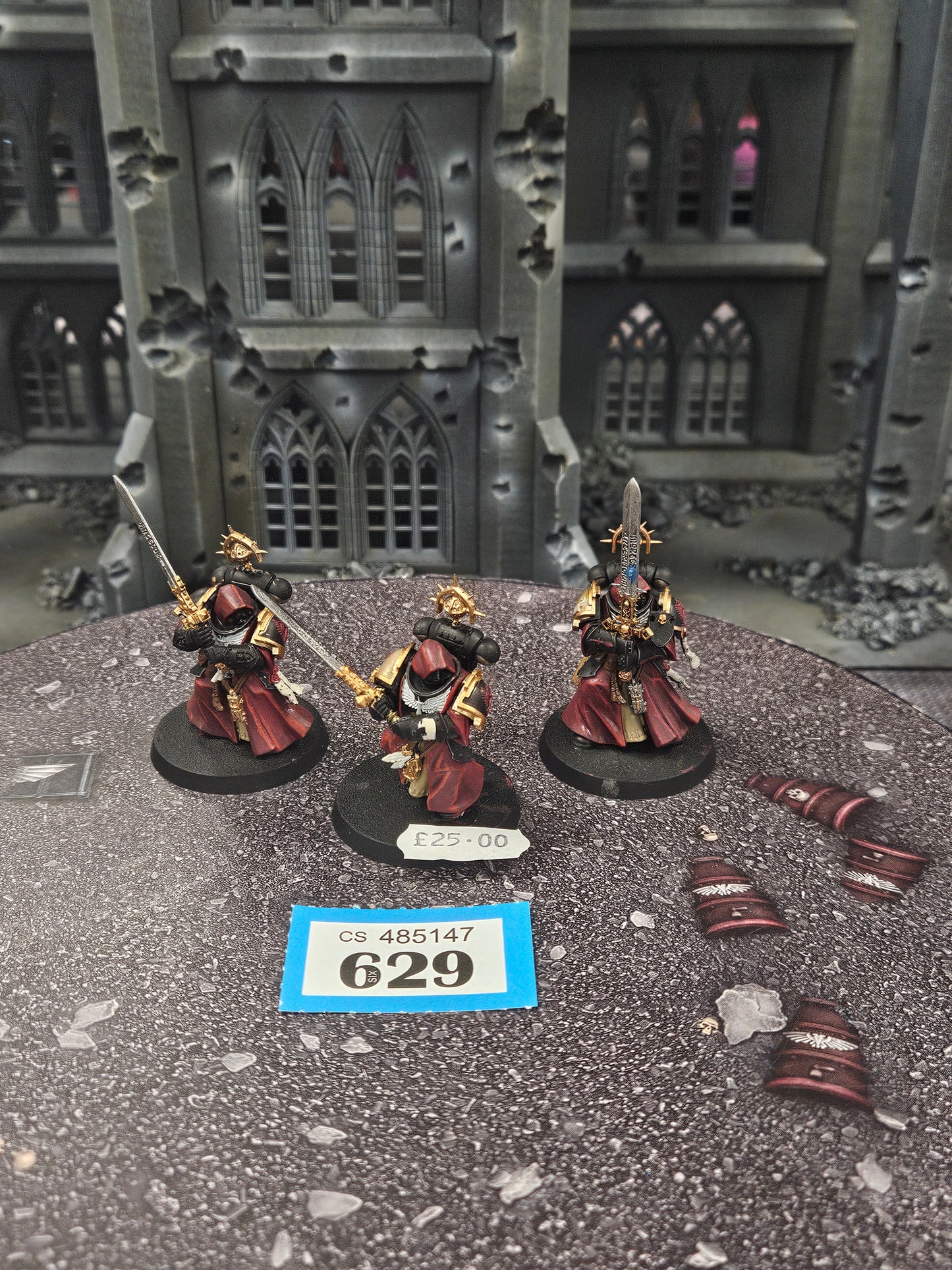 3x Inner Circle #629 Dark Angels Space Marines Warhammer 40k