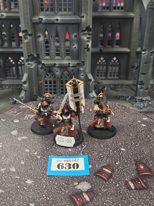 * 3x Inner Circle #630 Dark Angels Space Marines Warhammer 40k