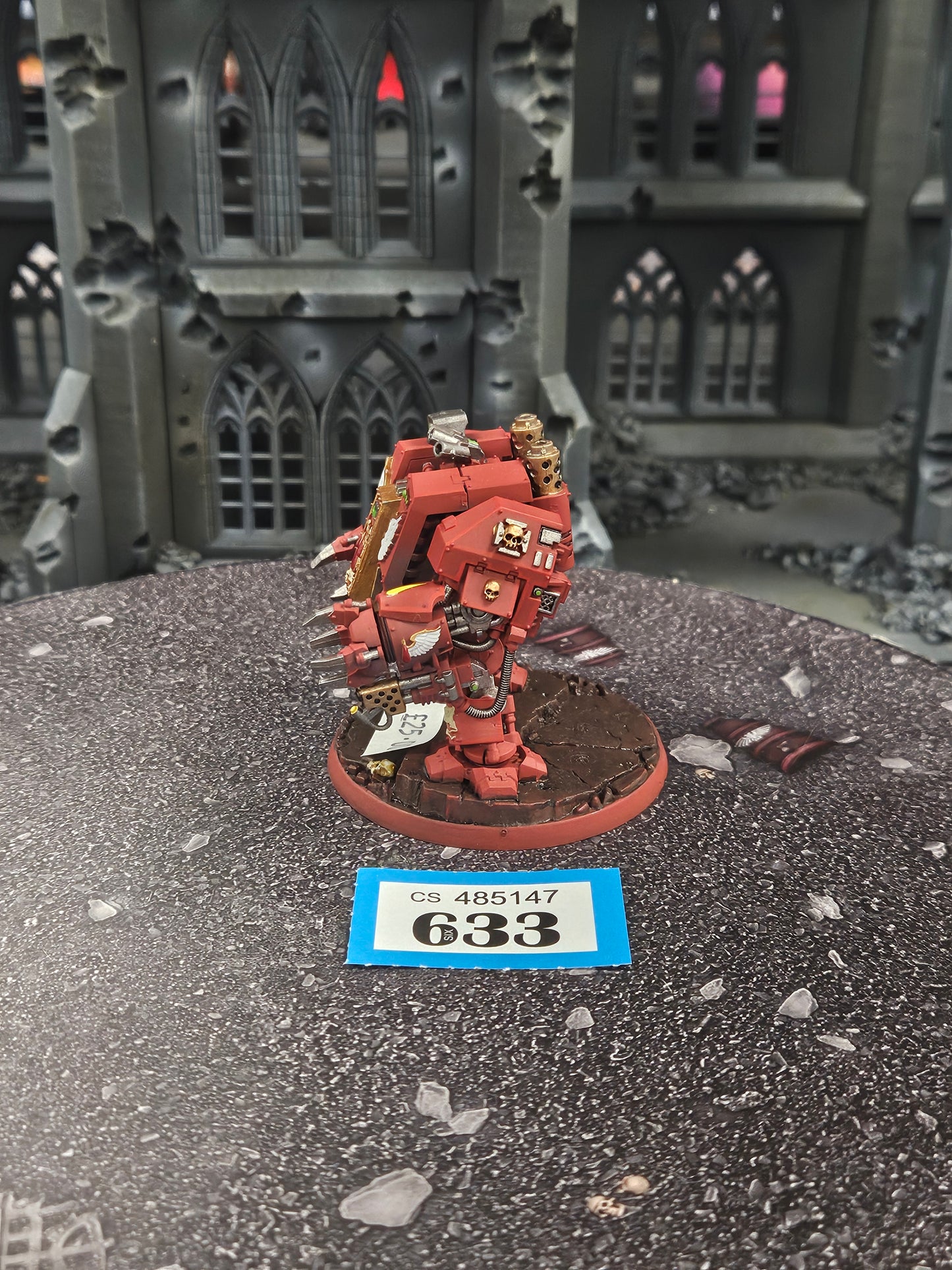 * Venerable Dreadnought #633 Blood Angels Space Marines Warhammer 40k