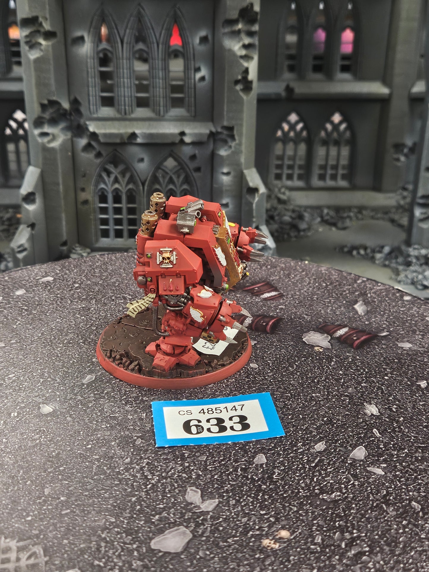 * Venerable Dreadnought #633 Blood Angels Space Marines Warhammer 40k