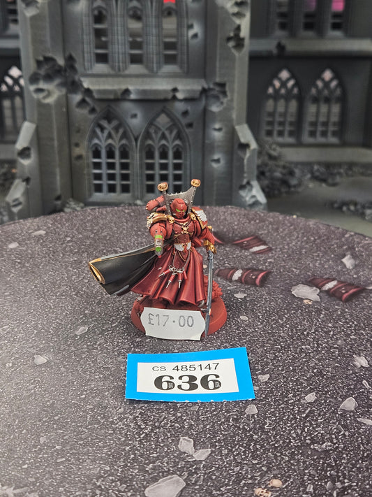 * Mephiston #636 Blood Angels Space Marines Warhammer 40k