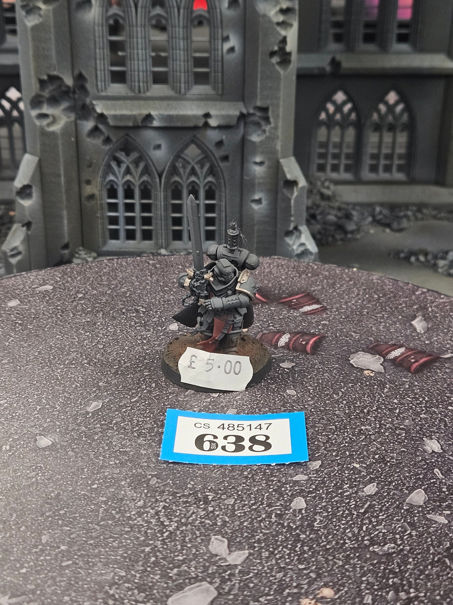 * Crusader Squad Unit #638 Black Templars Space Marines Warhammer 40k