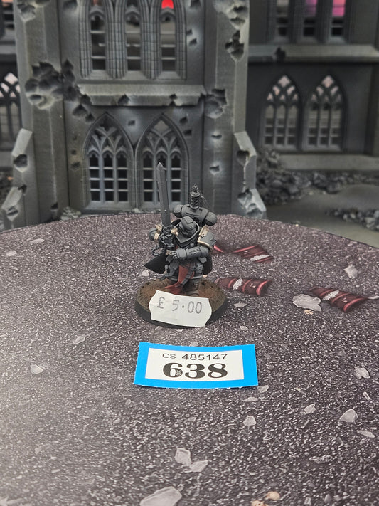 * Crusader Squad Unit #638 Black Templars Space Marines Warhammer 40k