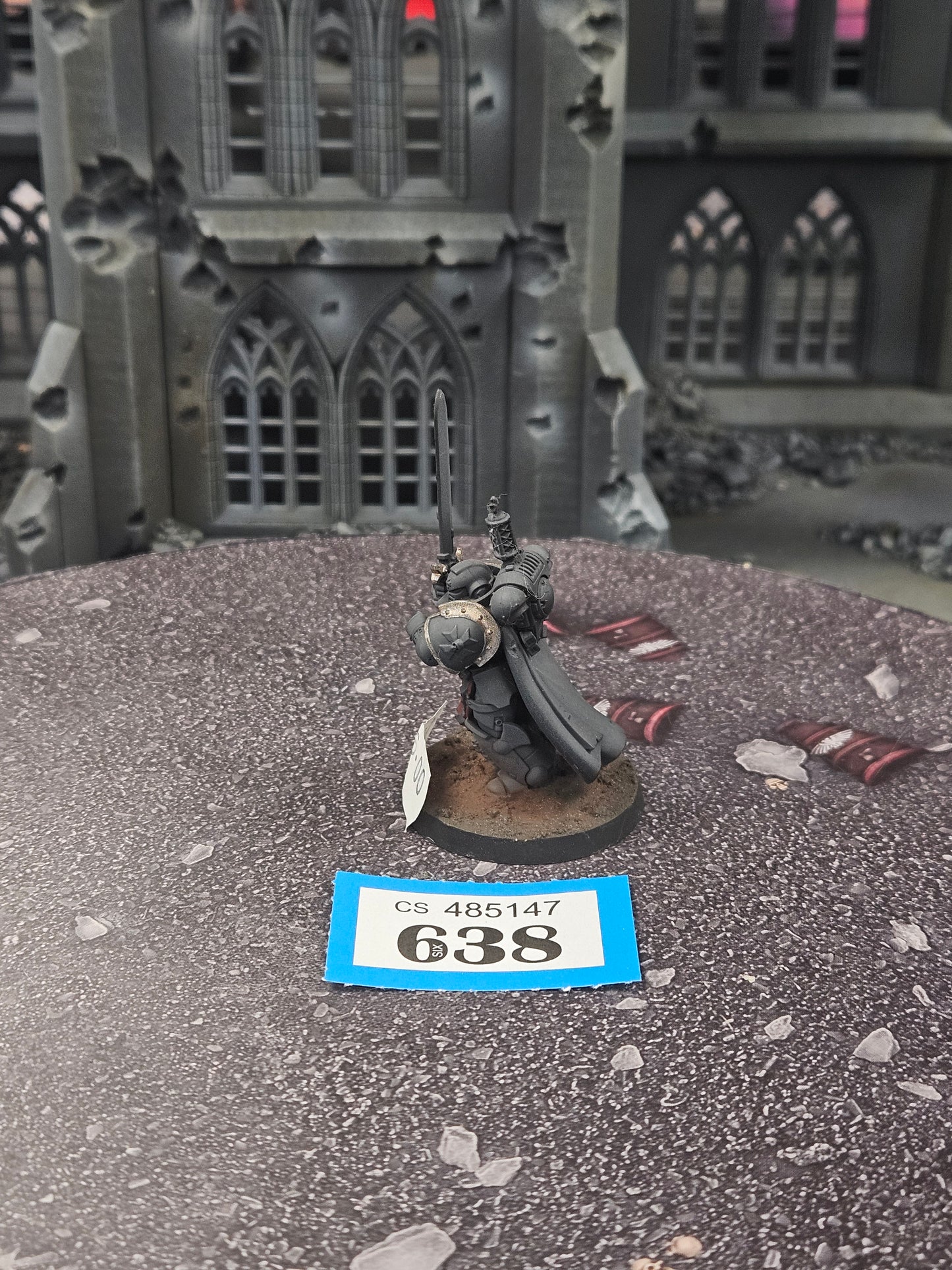 * Crusader Squad Unit #638 Black Templars Space Marines Warhammer 40k