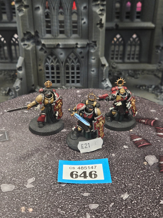 * 3x Bladeguard Veterans #646 Space Marines Warhammer 40k