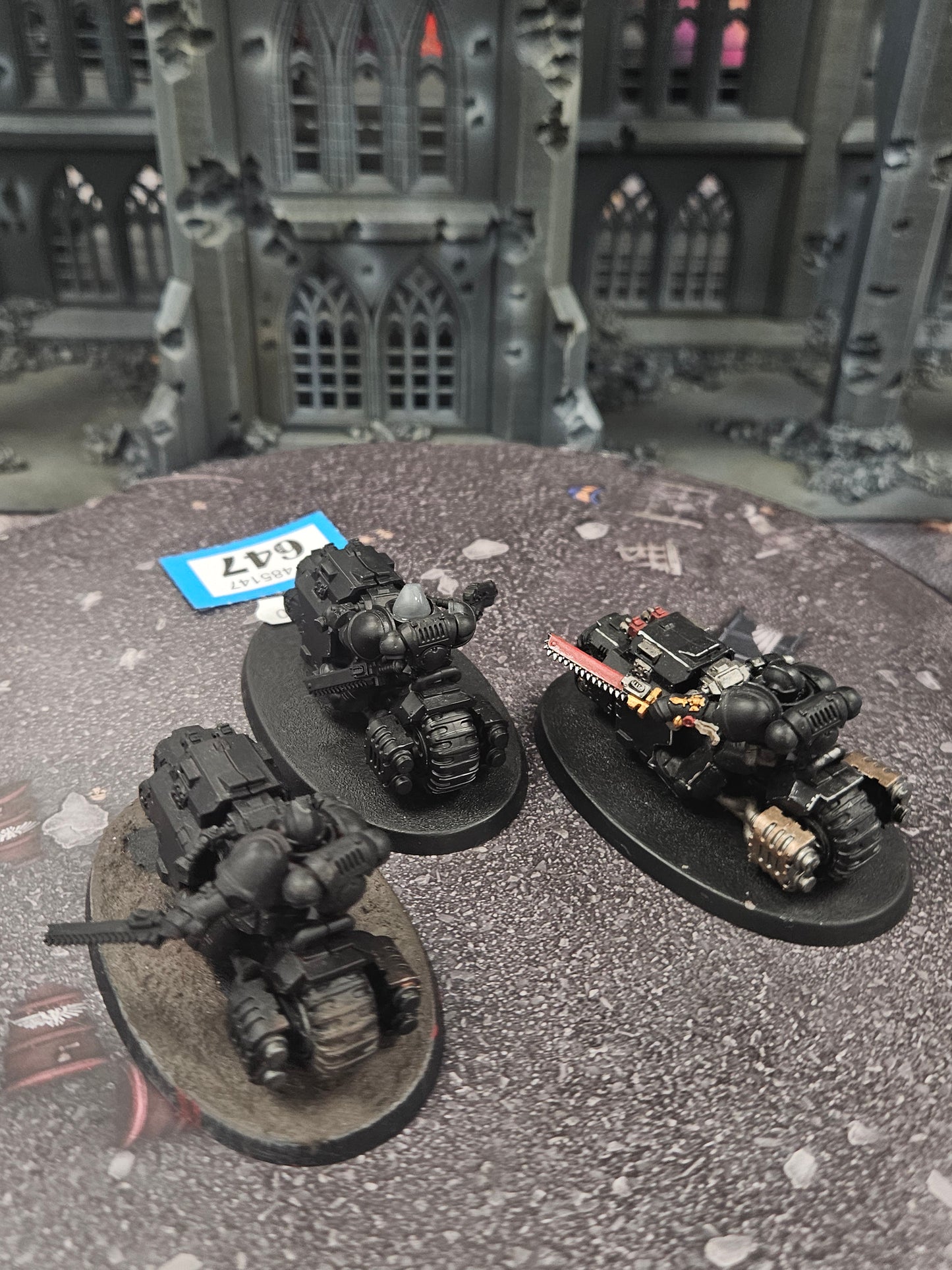 * 3x Primaris Outriders #647 Space Marines Warhammer 40k