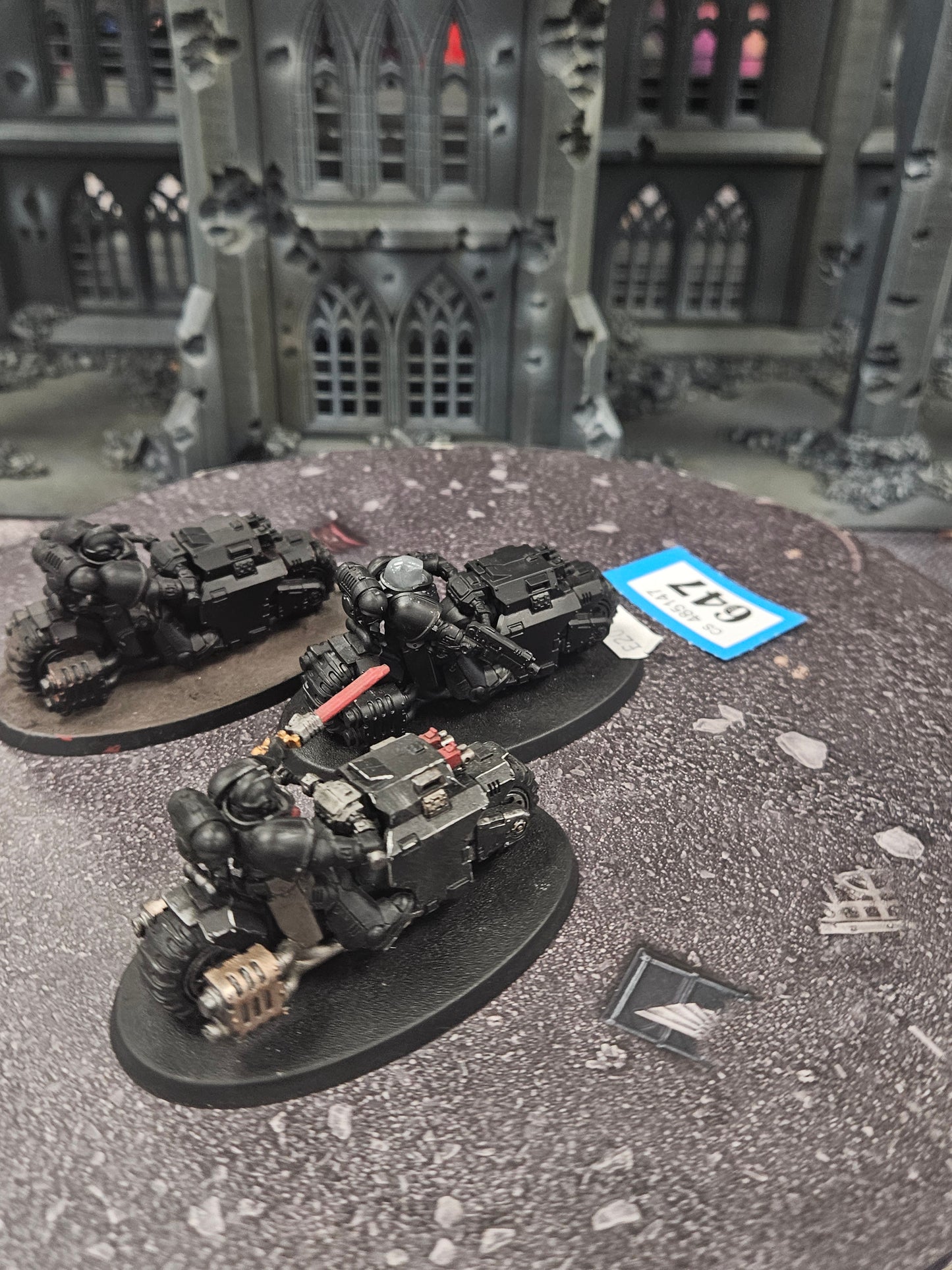 * 3x Primaris Outriders #647 Space Marines Warhammer 40k