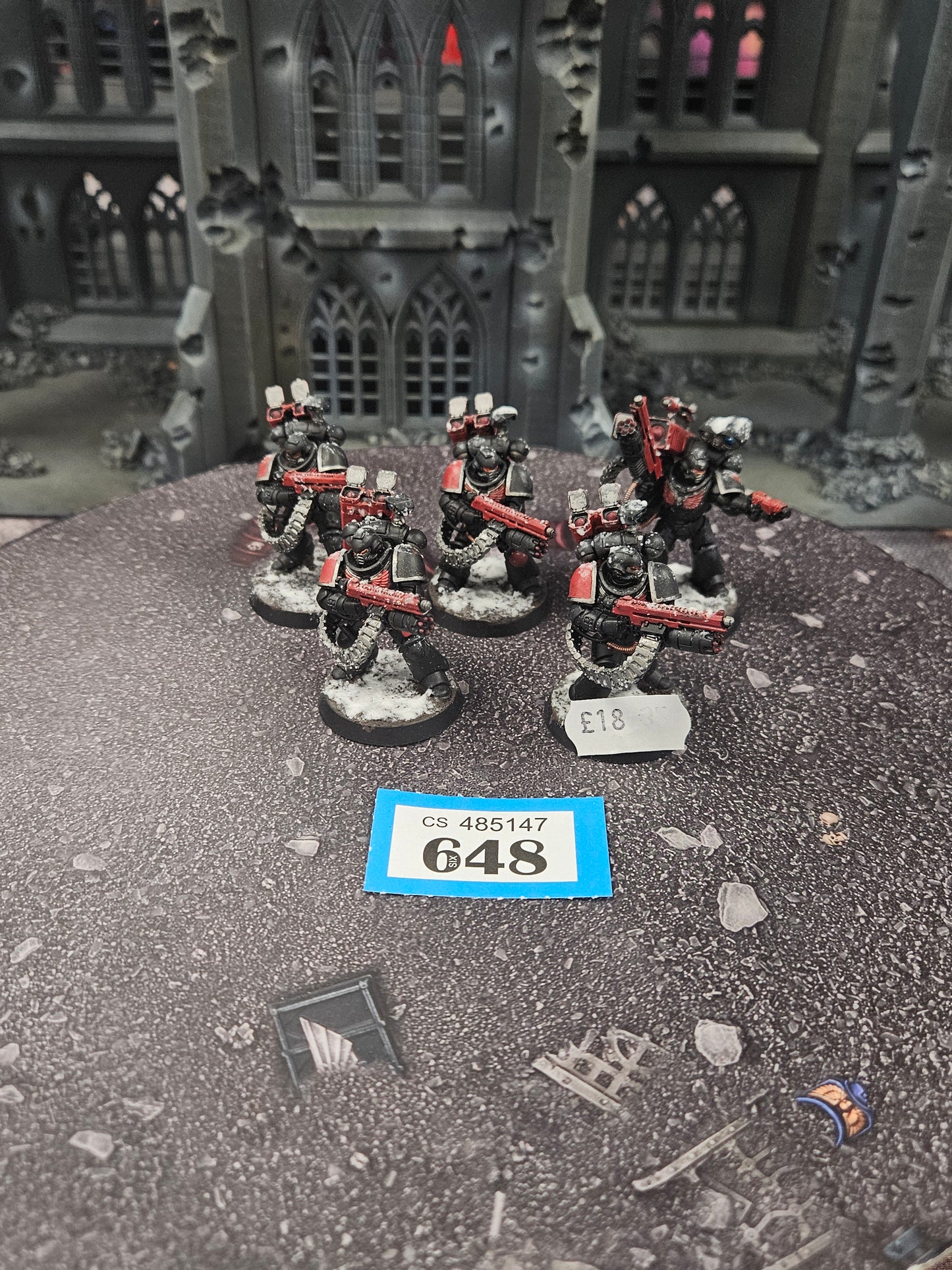 * 5x Desolation Squad #648 Space Marines Warhammer 40k