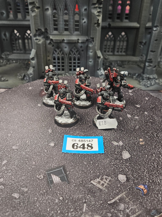 * 5x Desolation Squad #648 Space Marines Warhammer 40k