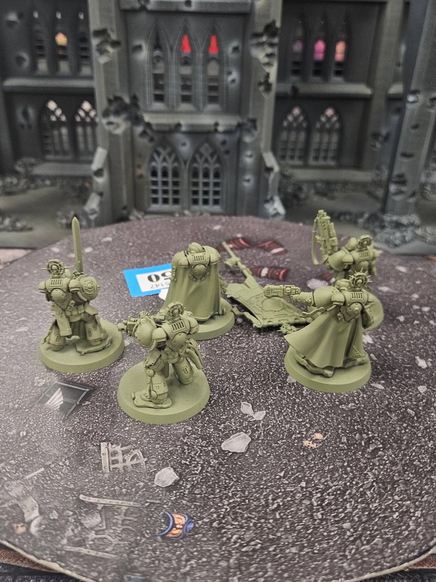 * 5x Company Heroes #650 Space Marines Warhammer 40k