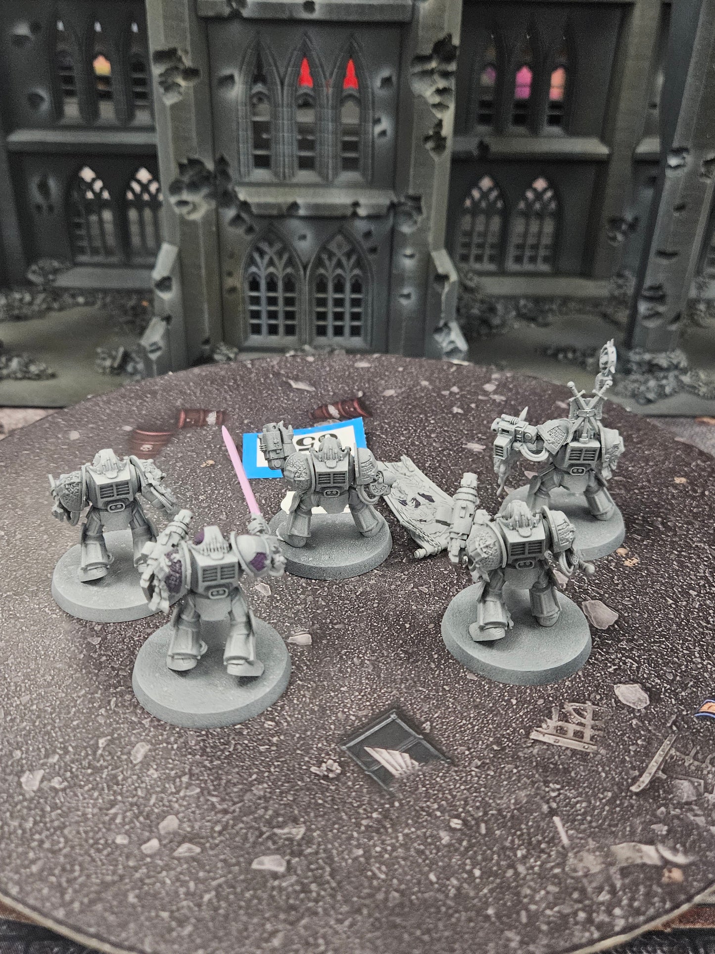 * 5x Terminators Squad #651 Grey Knights Space Marines Warhammer 40k