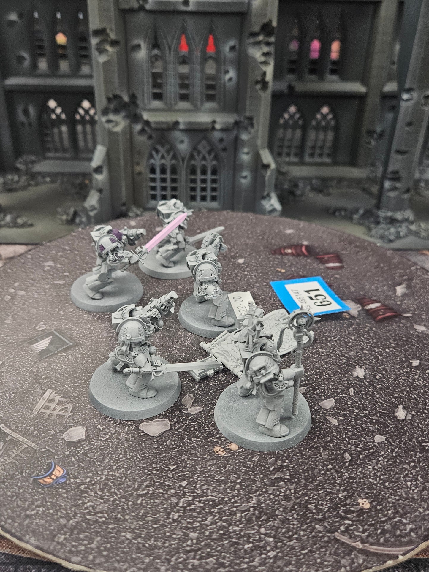 * 5x Terminators Squad #651 Grey Knights Space Marines Warhammer 40k