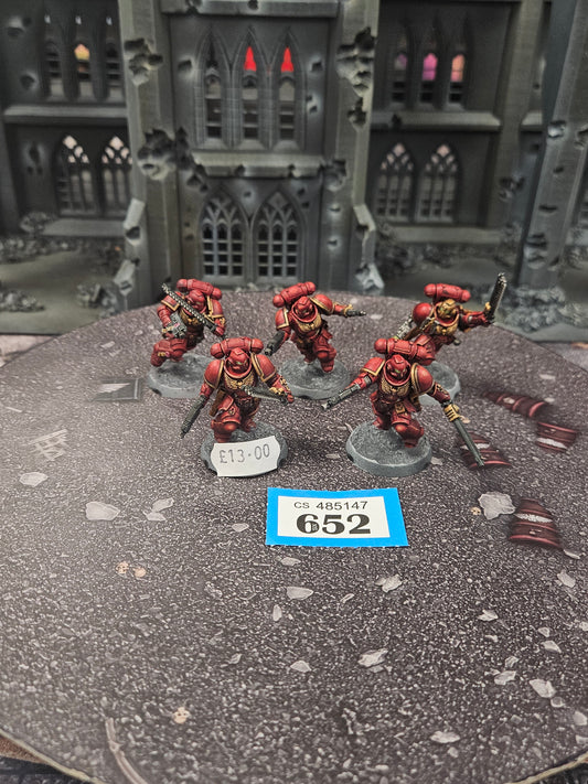 * 5x Primaris Assault Intercessors #652 Space Marines Warhammer 40k