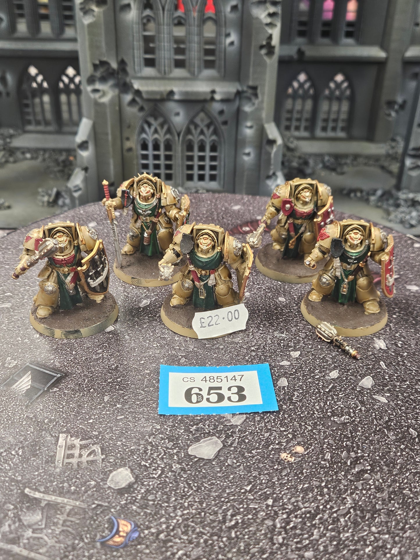 * 5x Terminator Squad #653 Space Marines Warhammer 40k