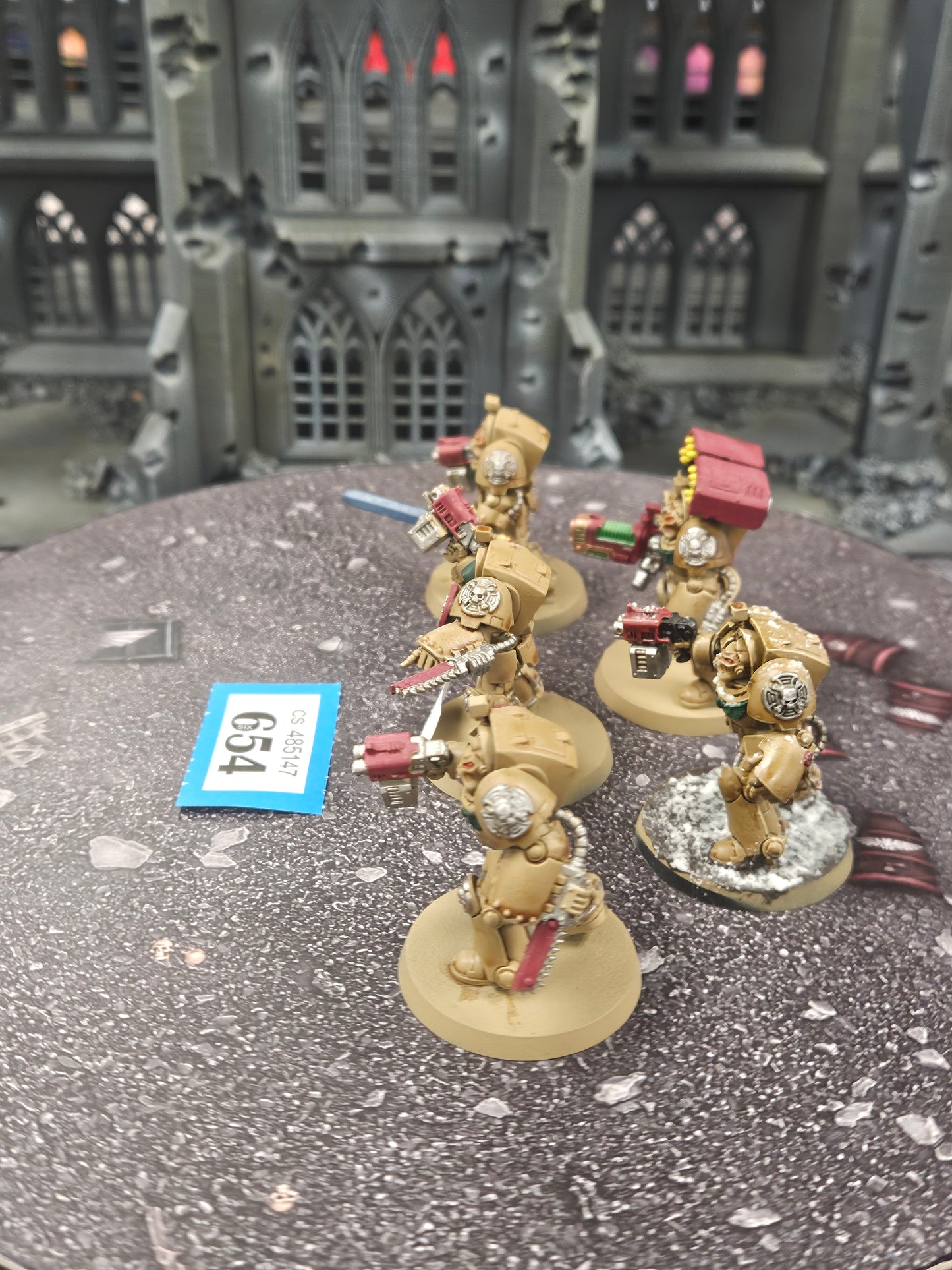 5x Terminator Squad #654 Space Marines Warhammer 40k