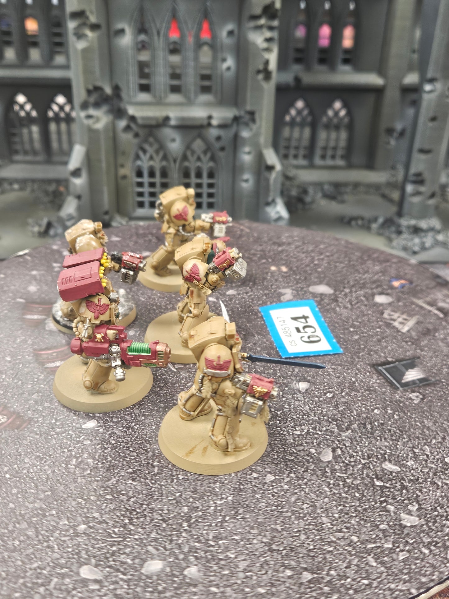 5x Terminator Squad #654 Space Marines Warhammer 40k