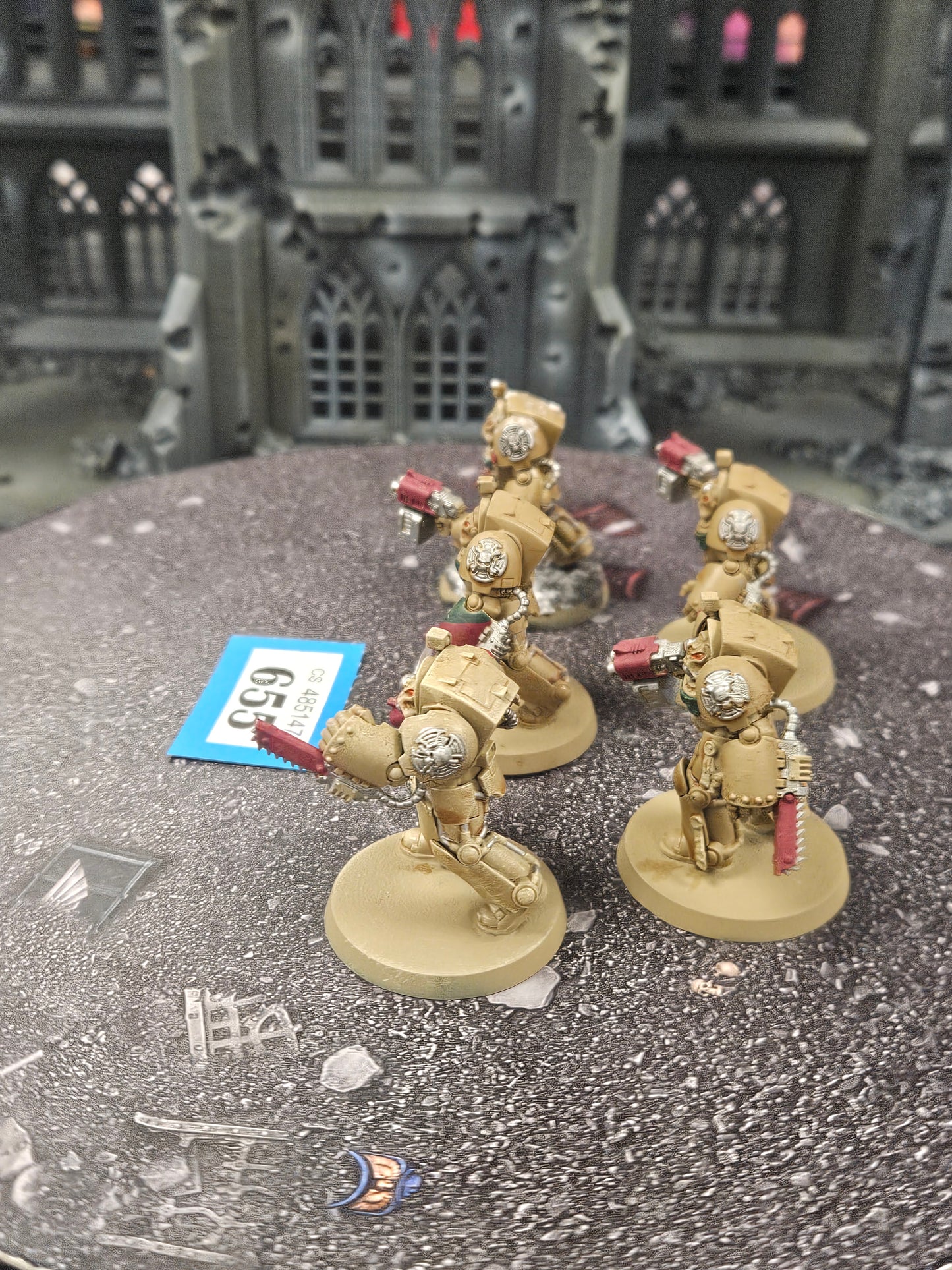 * 5x Terminator Squad #655 Space Marines Warhammer 40k