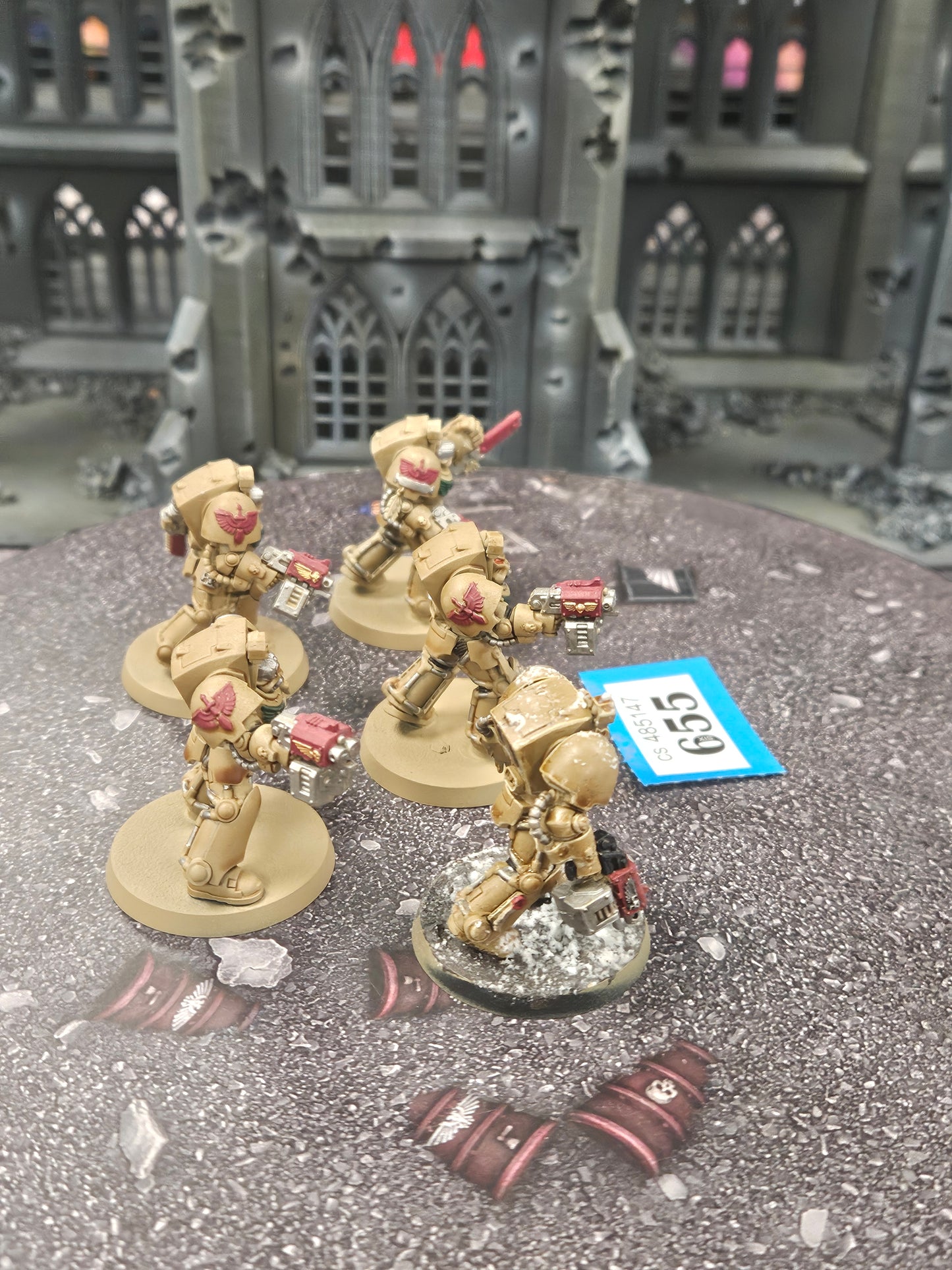 * 5x Terminator Squad #655 Space Marines Warhammer 40k