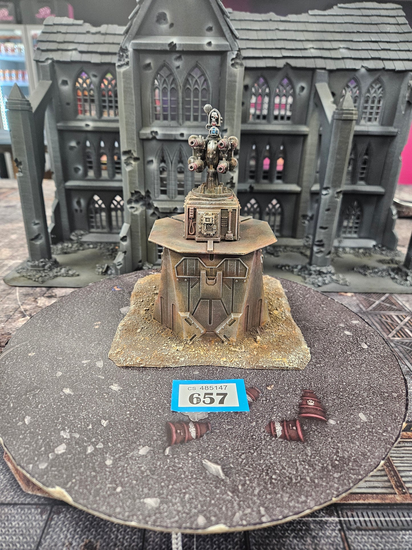 Custom Turret #657 Space Marines Warhammer 40k