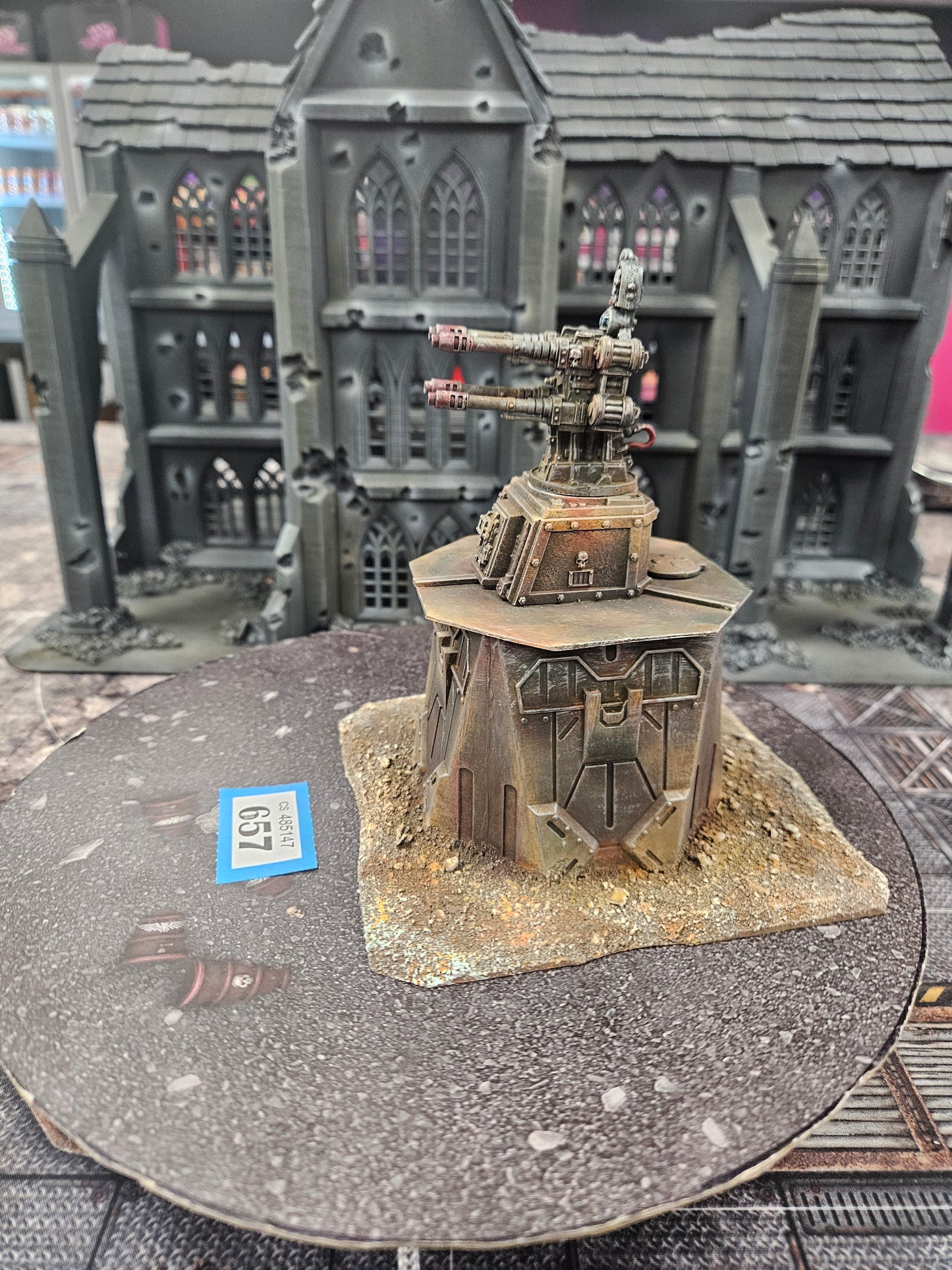 Custom Turret #657 Space Marines Warhammer 40k