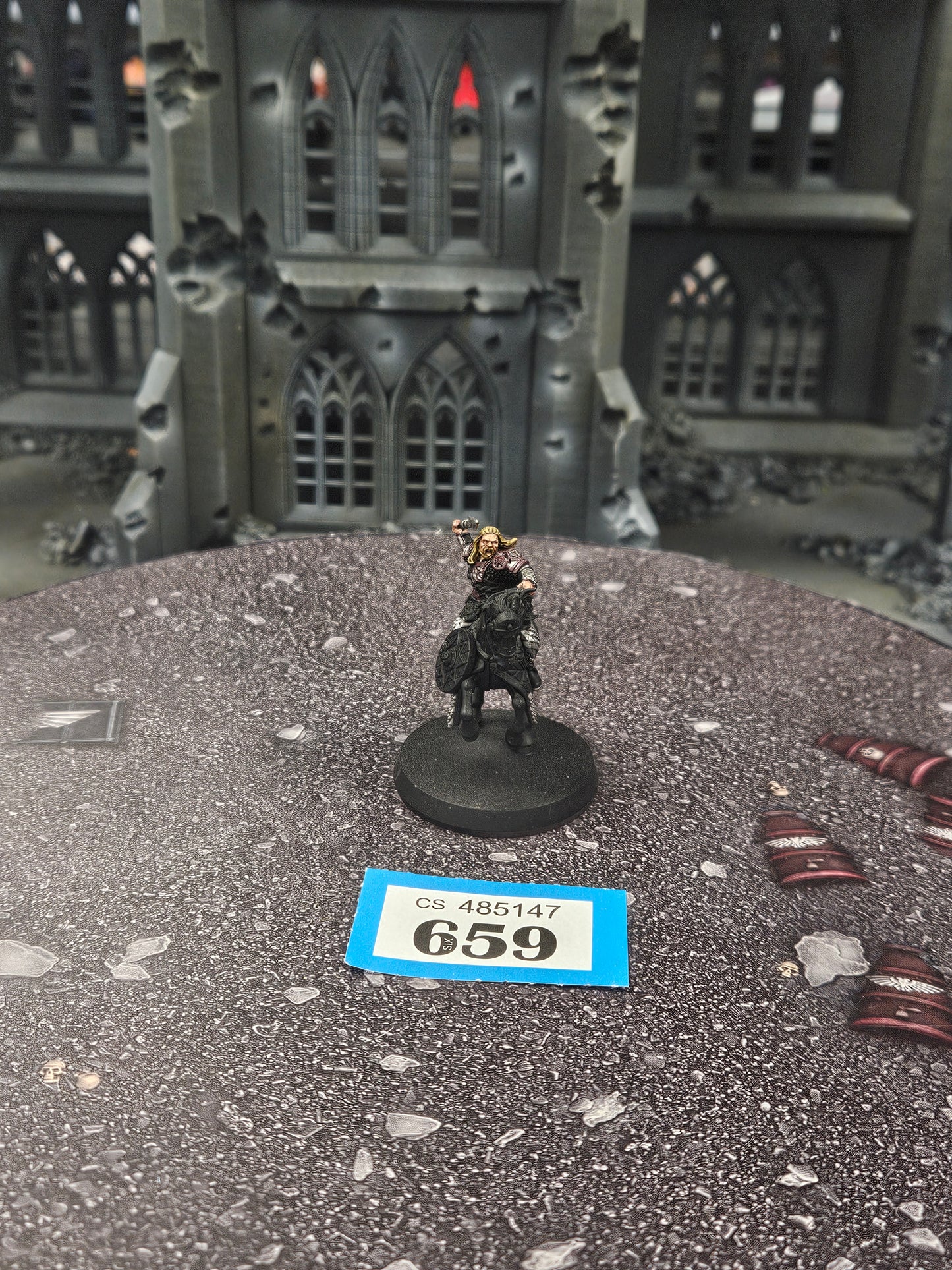 Eomer on horse #659 Good Rohan MESBG LOTR Warhammer 40k