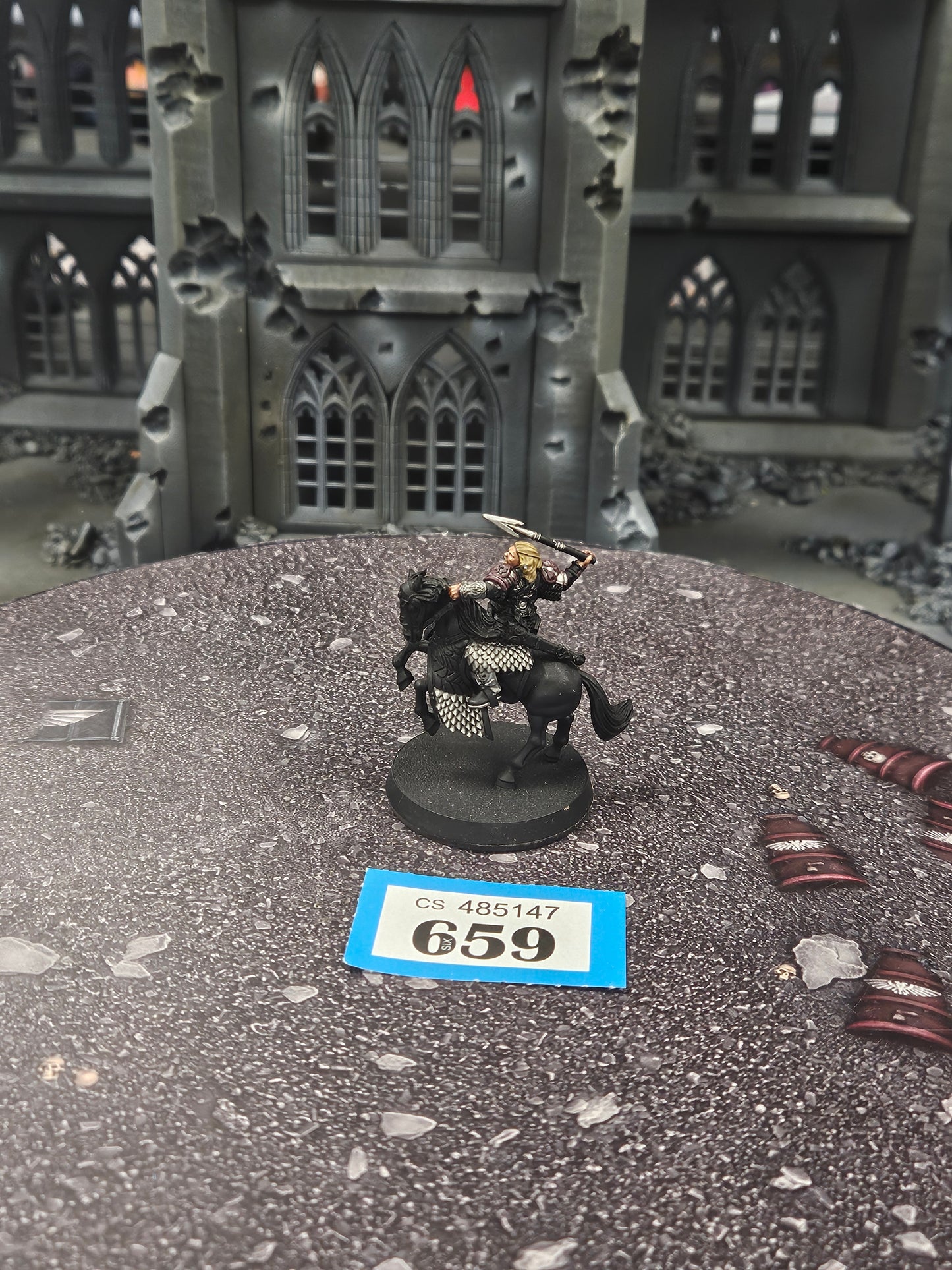 Eomer on horse #659 Good Rohan MESBG LOTR Warhammer 40k