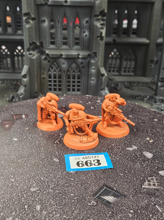 * 3x Primaris Eliminators #663 Space Marines Warhammer 40k