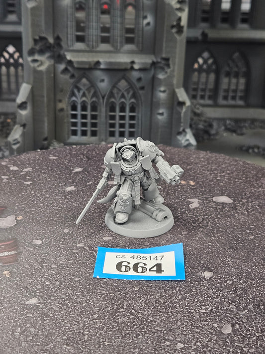 * Primaris Captain in Terminator Armour #664 Grey Knights Space Marines Warhammer 40k