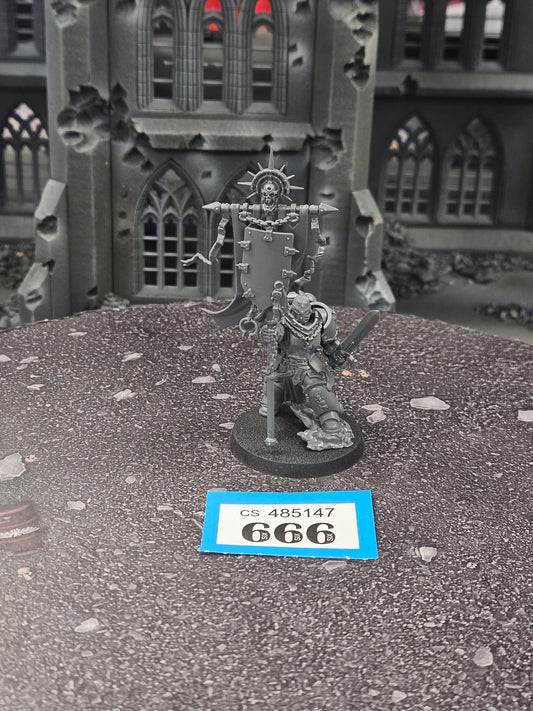 * Crusade Ancient #666 Black Templars Space Marines Warhammer 40k