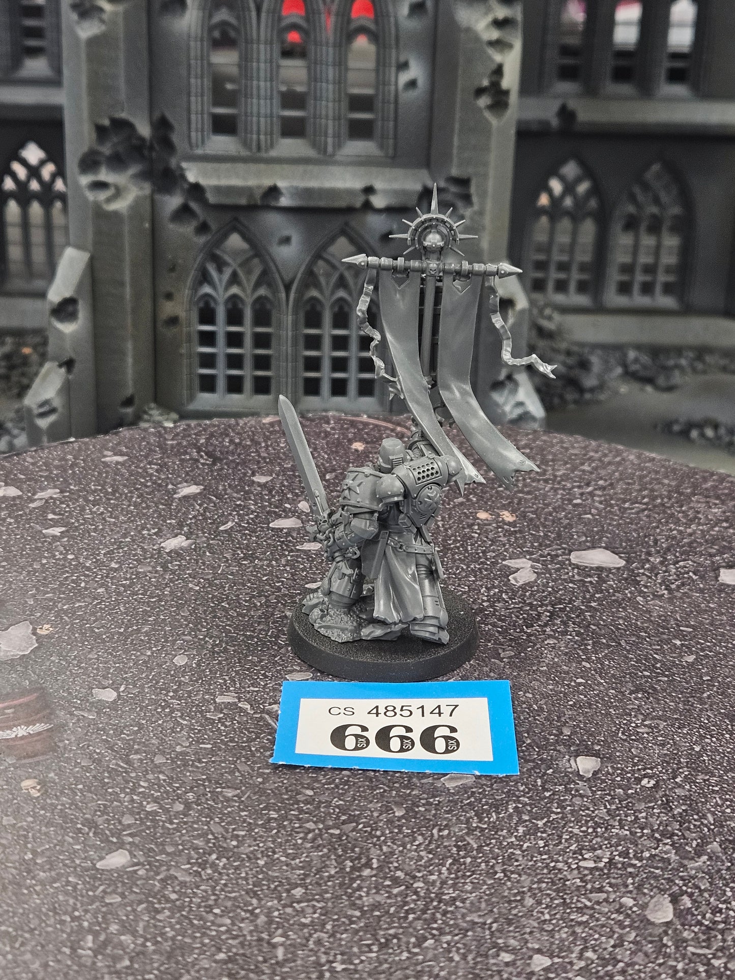 * Crusade Ancient #666 Black Templars Space Marines Warhammer 40k