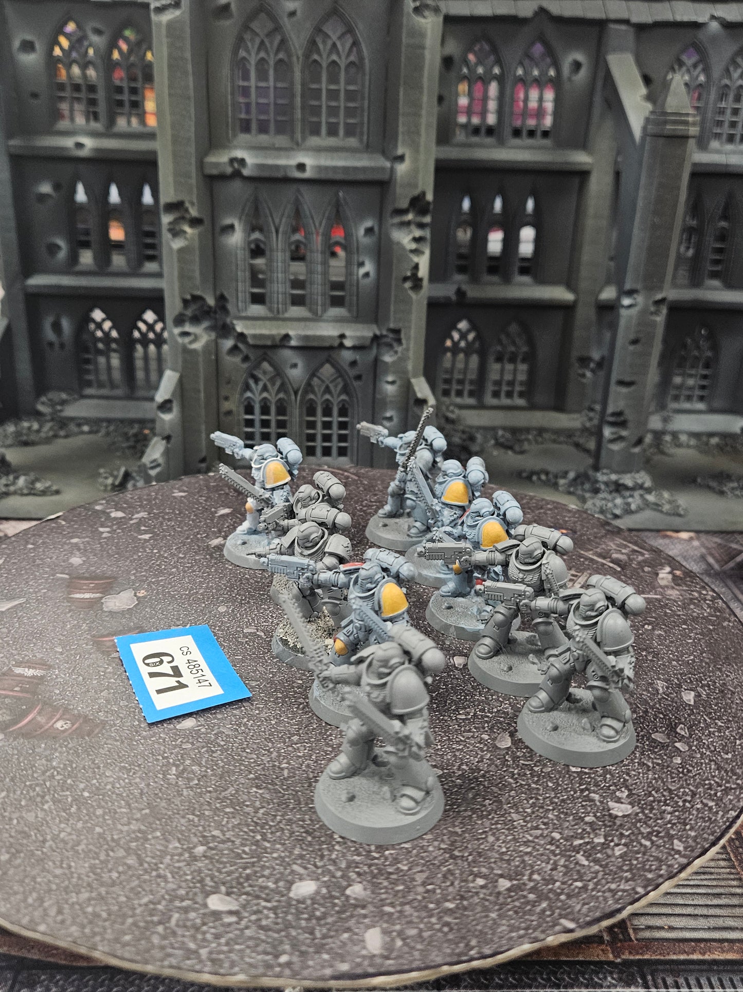 * 10x Primaris Assault Intercessors #671 Space Marines Warhammer 40k
