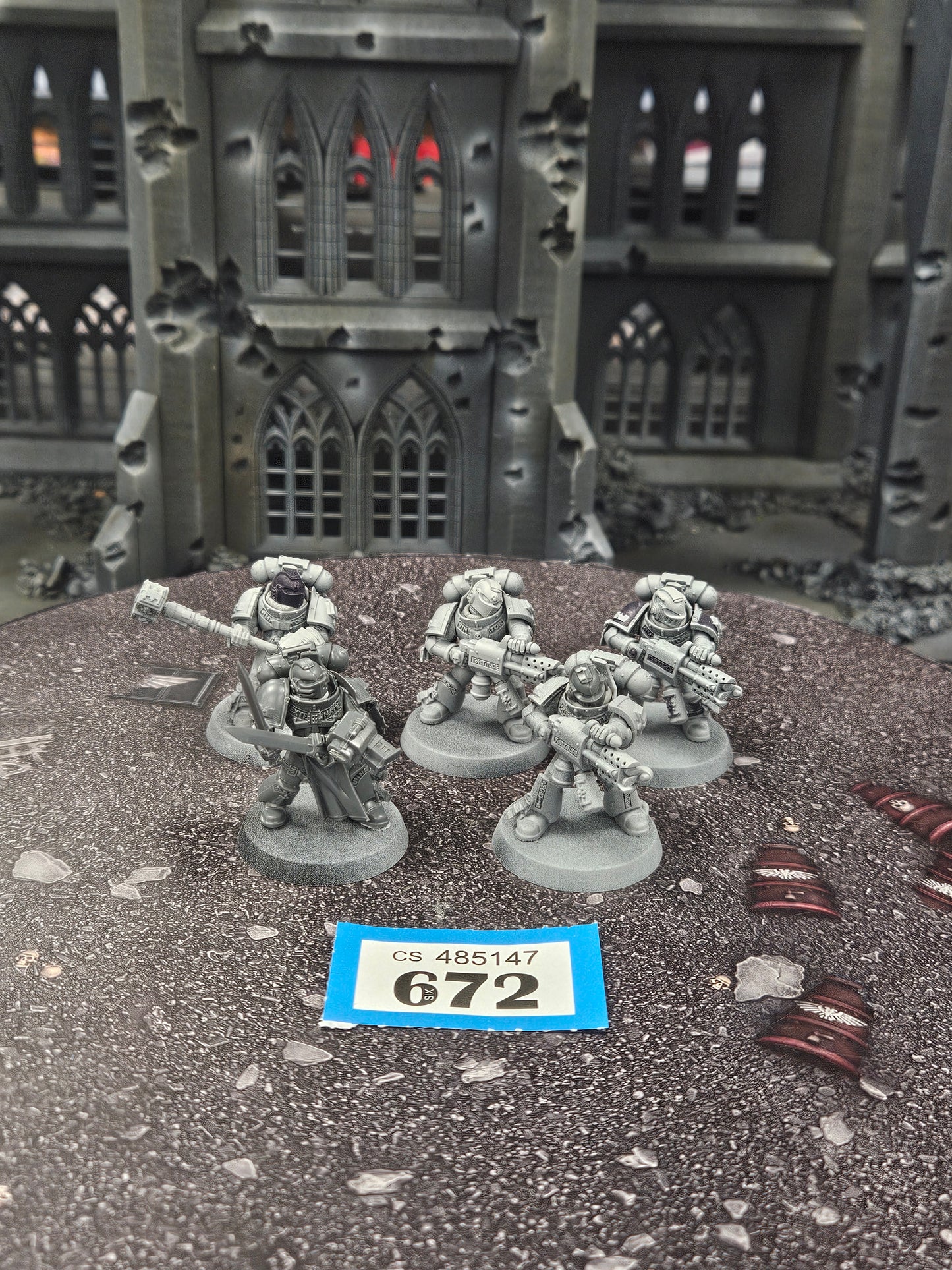 * 5x Purifier Squad #672 Space Marines Warhammer 40k