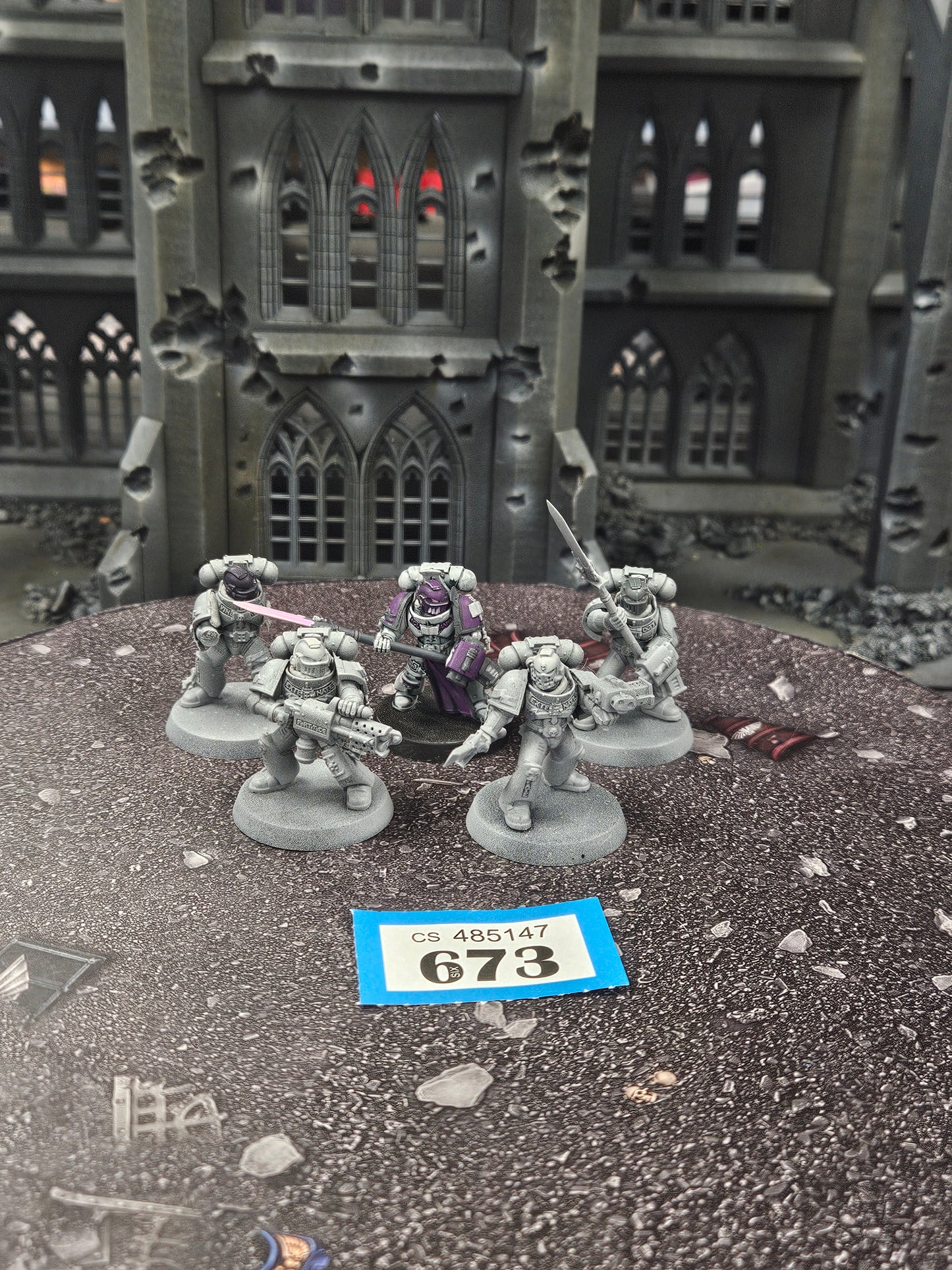 * 5x Purifier Squad #673 Space Marines Warhammer 40k