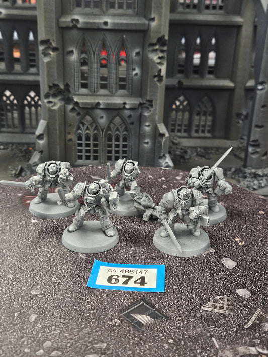 * 5x Terminator Squad #674 Grey Knights Space Marines Warhammer 40k