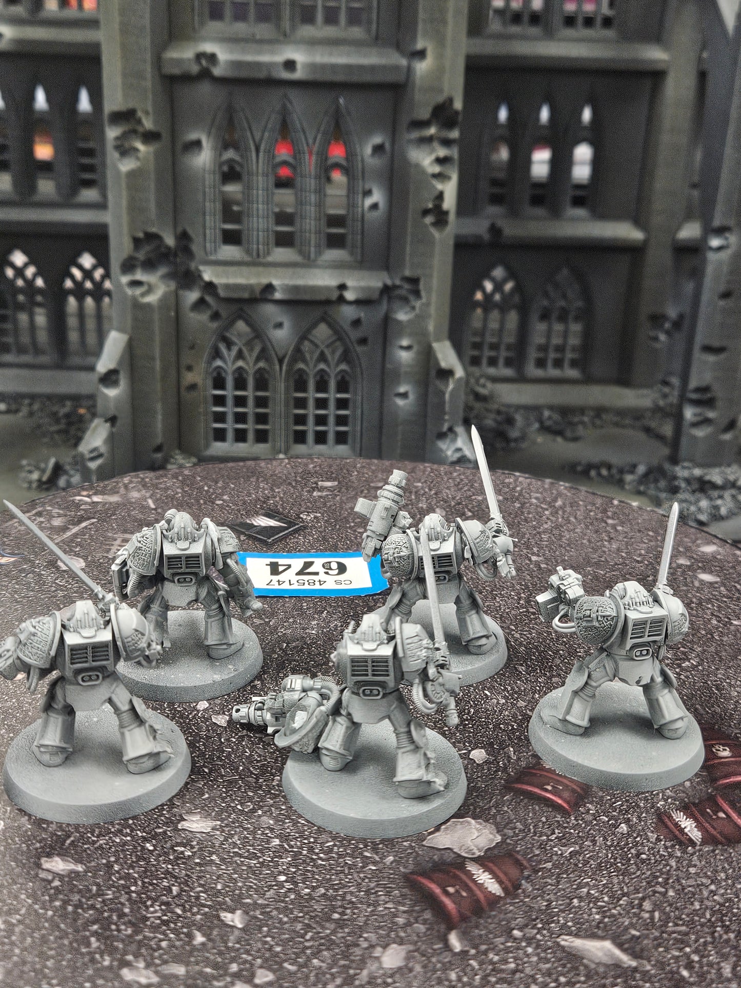 * 5x Terminator Squad #674 Grey Knights Space Marines Warhammer 40k