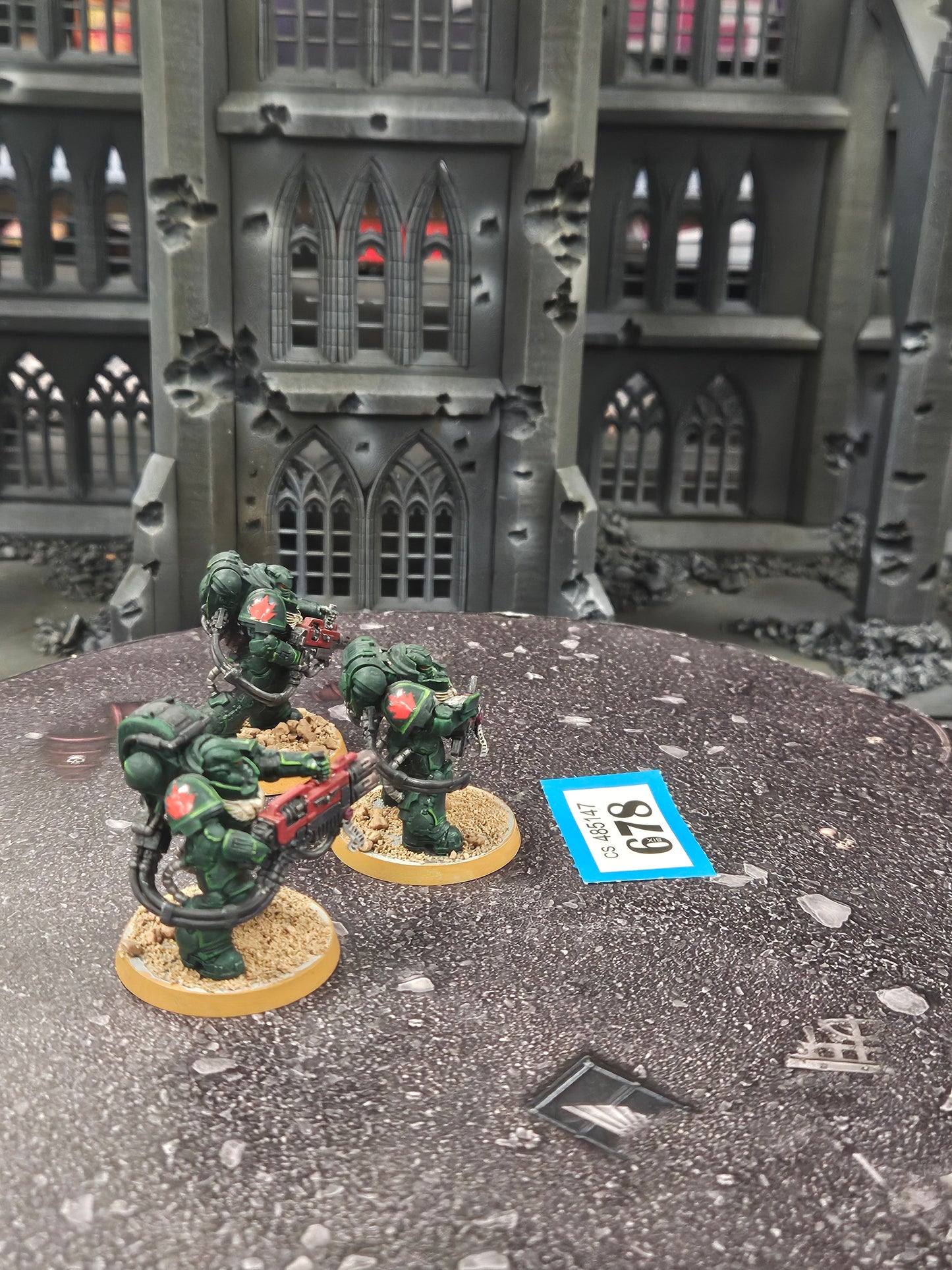 * 3x Primaris Eradicators #678 Space Marines Warhammer 40k