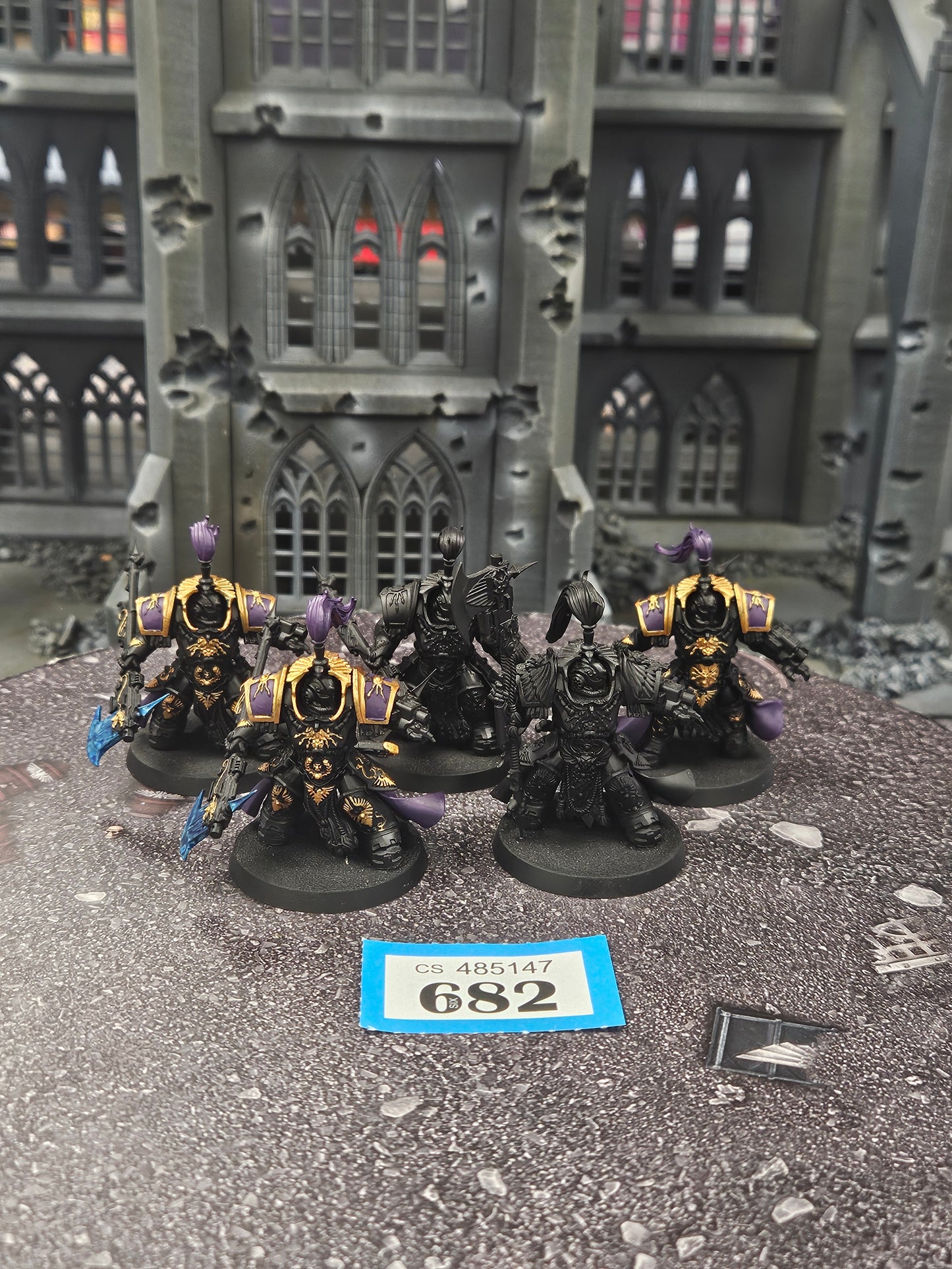 * 5x Allarus Terminators #682 Adeptus Custodes Warhammer 40k