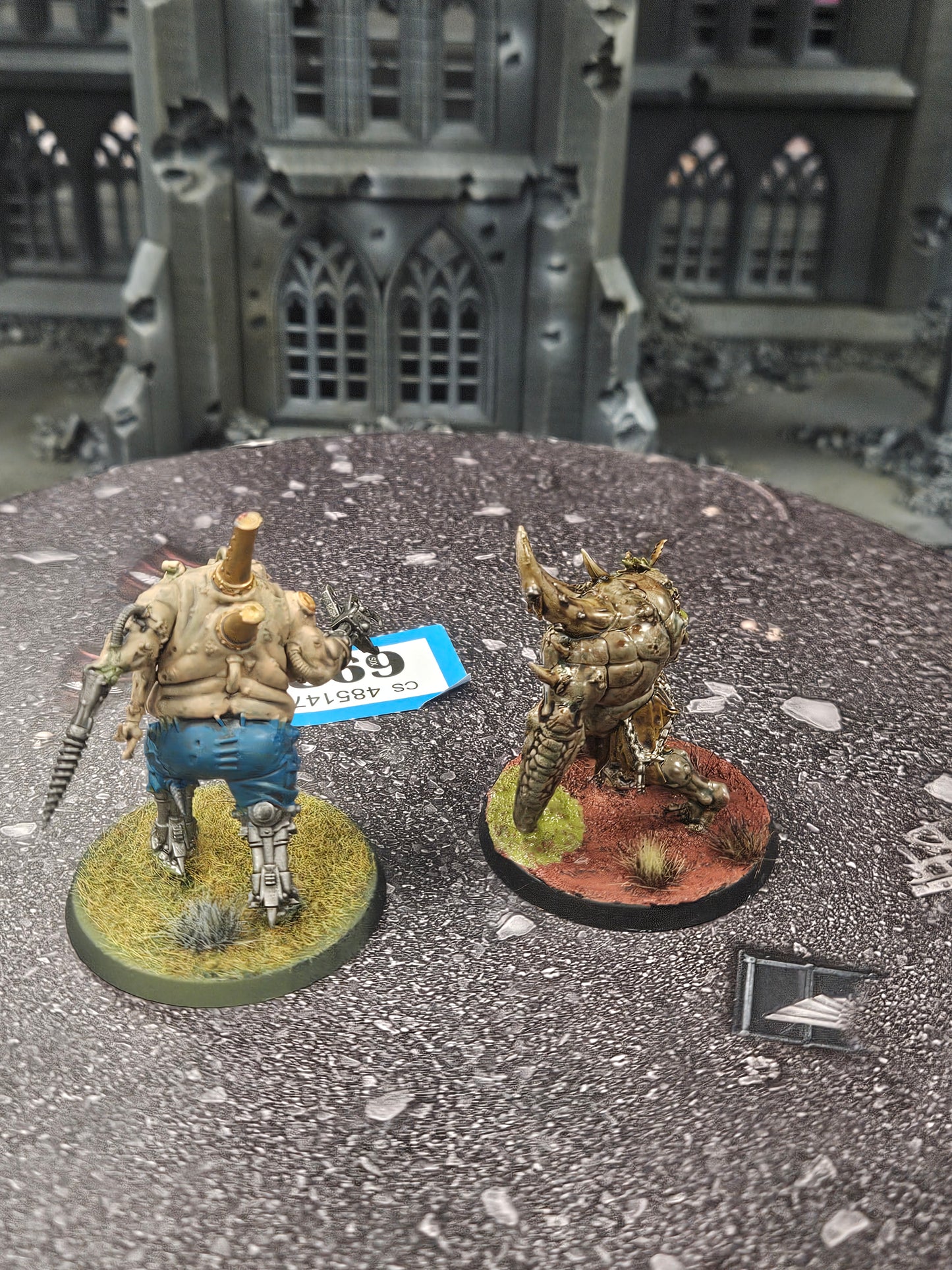 * 2x Gellerpox Infected OOP #693 Killteam Death Guard Warhammer 40k