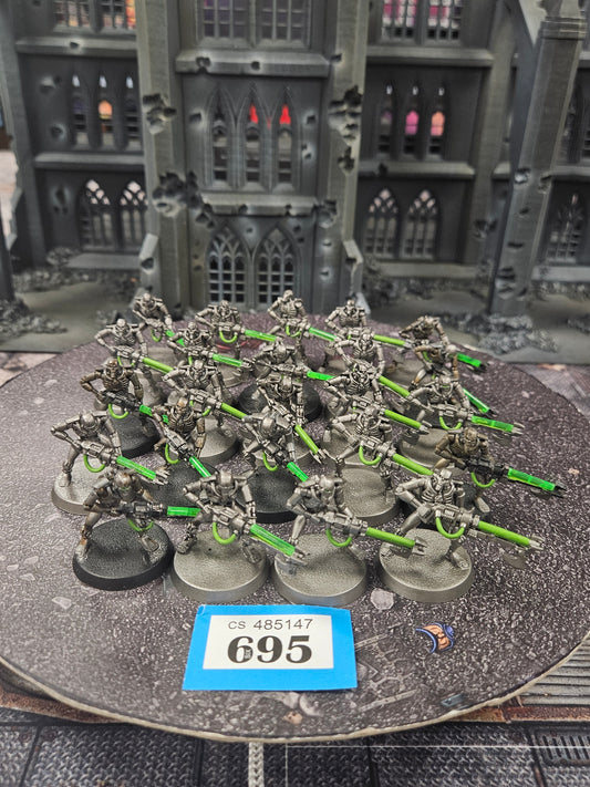 * 24x Warriors OOP #695 Necrons Warhammer 40k