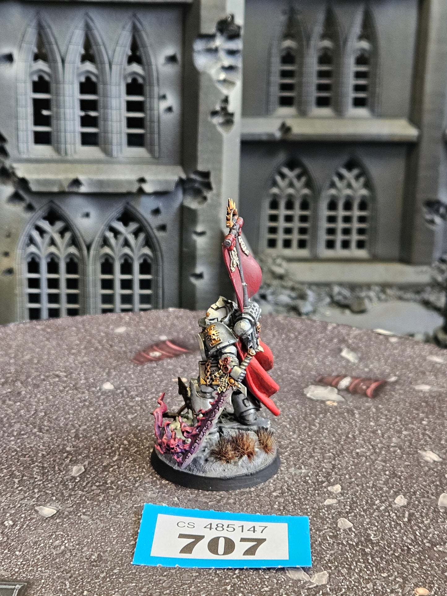 * Castellan Crowe  Very Well Painted #707 Grey Knights Space Marines Warhammer 40k