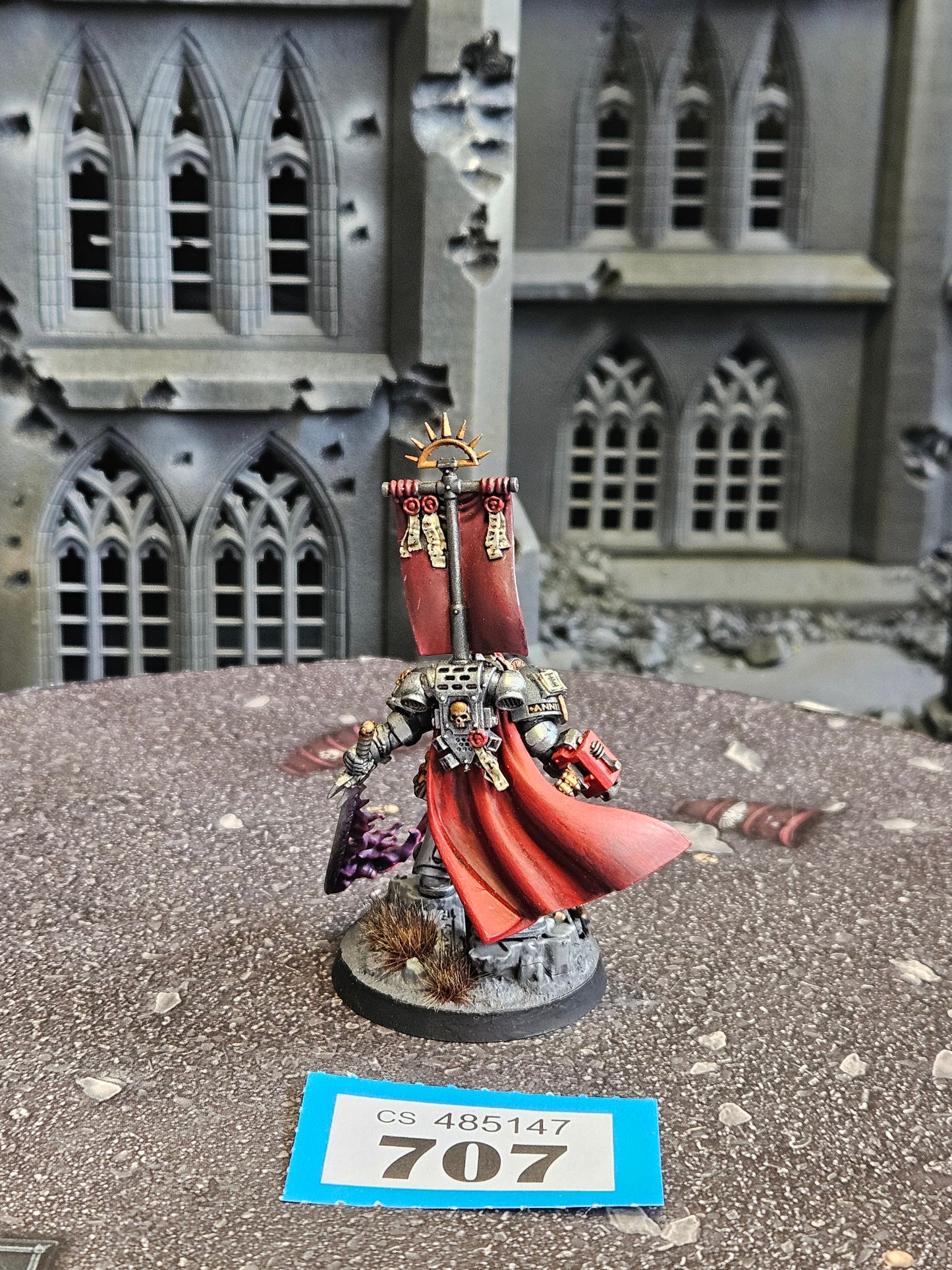 * Castellan Crowe  Very Well Painted #707 Grey Knights Space Marines Warhammer 40k