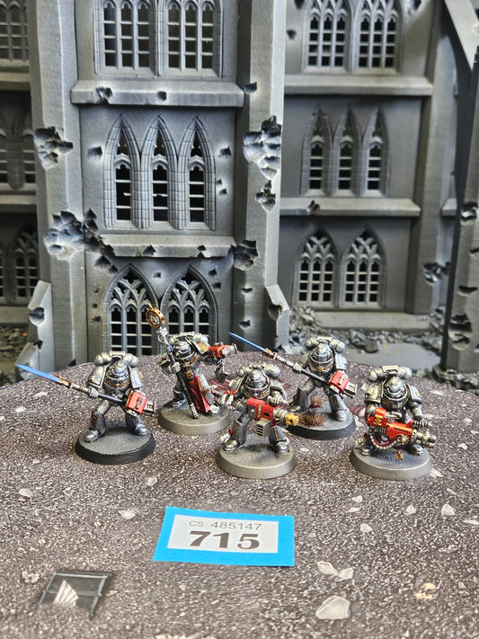 * 5x Interceptor Squad #715 Grey Knights Space Marines Warhammer 40k