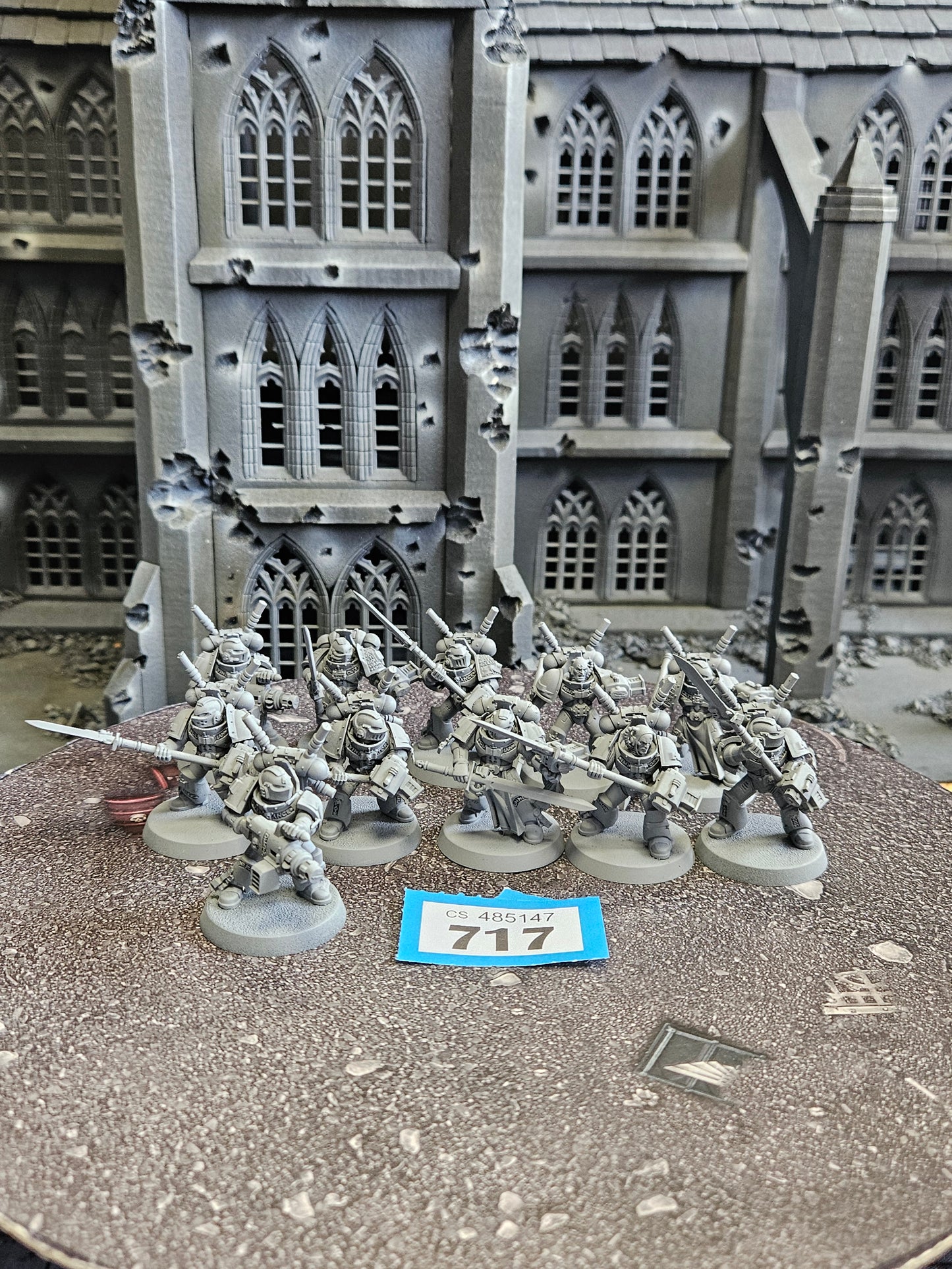 * 11x Interceptor Squad #717 Grey Knights Space Marines Warhammer 40k