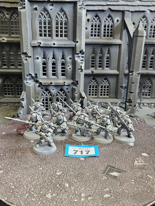 * 11x Interceptor Squad #717 Grey Knights Space Marines Warhammer 40k