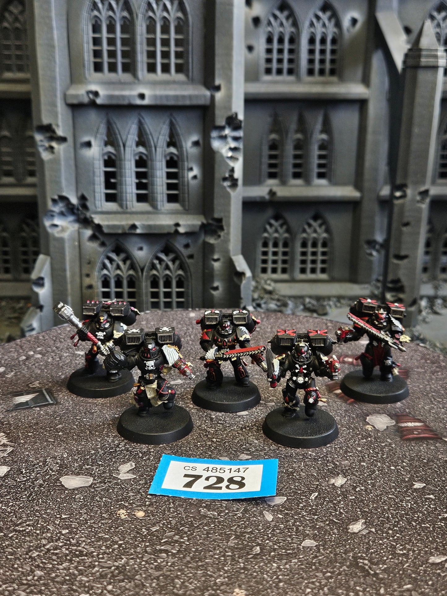 * 5x Death Company #728 Blood Angels Space Marines Warhammer 40k
